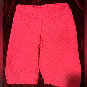 Pink shorts